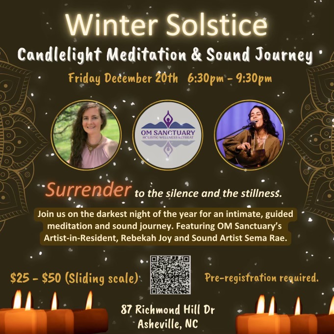Winter Solstice Candlelight Meditation and Sound Journey